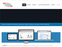 Tablet Screenshot of junix.com.br